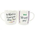 Mug Set - She Said Yes